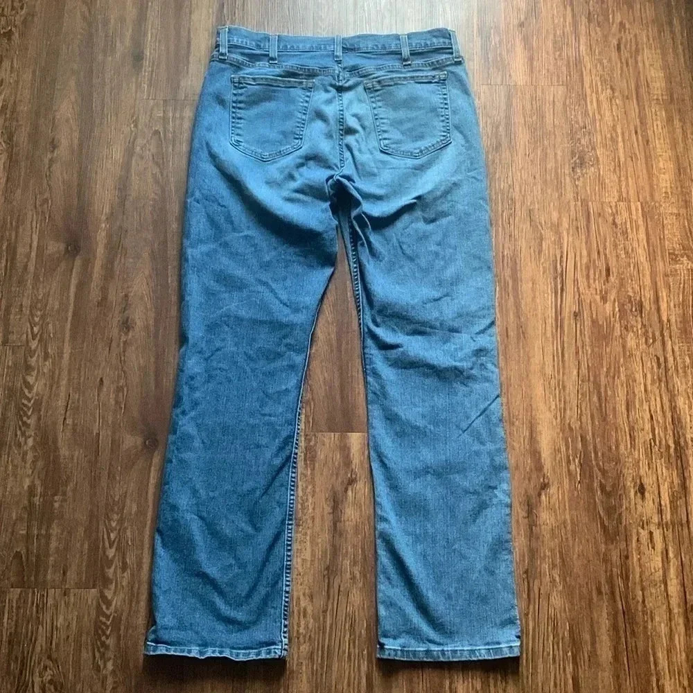 G George BootCut Jeans Medium Wash Size 36 x 32 - Picture 3 of 7